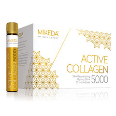 Mikeda Active Collagen 5000, tekočina (21 x 25 ml)