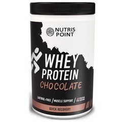 Nutrispoint Whey Protein, proteini - okus čokolada (384 g)