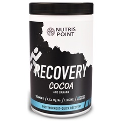 Nutrispoint Recovery, regeneracijski napitek - okus kakav in banana (550 g)