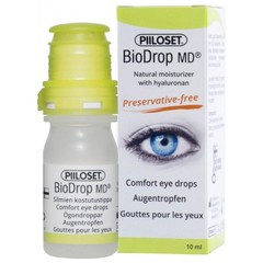 Piloset Biodrop MD, kapljice za suho oko s hialuronatom (10 ml)