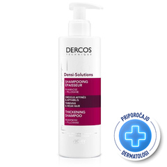 Vichy Dercos Densi-Solutions, šampon za tanke in oslabljene lase (250 ml)
