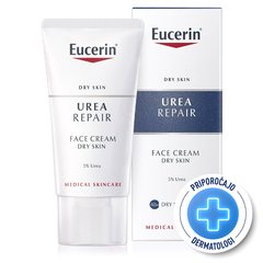 Eucerin UreaRepair 5%, krema za obraz za suho kožo (50 ml)