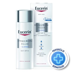 Eucerin Hyaluron-Filler, dnevna krema - normalna/mešana koža - ZF 15 (50 ml)