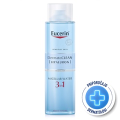 Eucerin DermatoClean [Hyaluron], micelarni čistilni fluid 3v1 (400 ml)