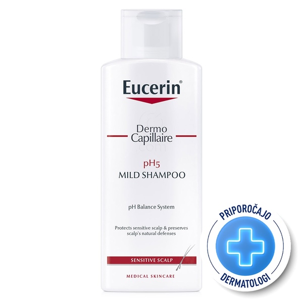 Eucerin DermoCapillaire pH5, šampon (250 ml)