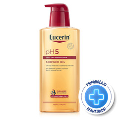 Eucerin pH5, olje za prhanje s pumpico (400 ml)