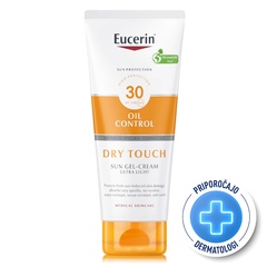 Eucerin Sun Oil Control Dry Touch, kremni gel za zaščito pred soncem - ZF 30 (200 ml)