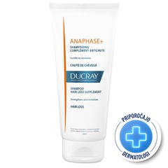 Ducray Anaphase +, poživaljajoč kremni šampon (200 ml) 