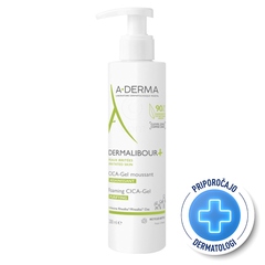 A-Derma Dermalibour+, peneči cica gel (200 ml) 