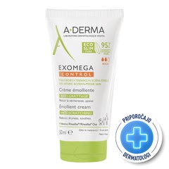 A-Derma Exomega Control, emolientna krema (50 ml)