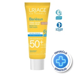 Uriage Bariesun, obarvana krema za zaščito pred soncem - odtenek 02 - ZF50+ (50 ml)