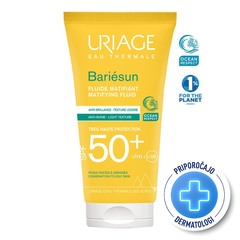 Uriage Bariesun MAT, matirni fluid za zaščito pred soncem - ZF50+ (50 ml)