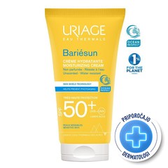 Uriage Bariesun, krema za zaščito pred soncem brez parfuma - ZF50+ (50 ml)