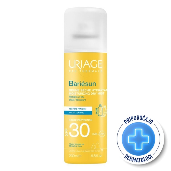 Uriage Bariesun Dry Mist, pršilo - ZF 30 (200 ml)