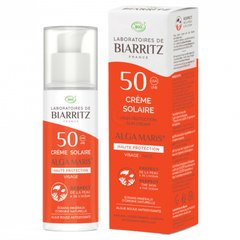 Biarritz BIO, krema za obraz za sončenje - ZF50 (50 ml)
