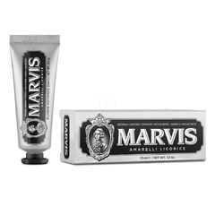 Marvis Amarelli Licorice Mint, zobna pasta (25 ml)