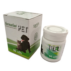Farmatan PET, žvečljive tablete za pse in mačke (30 tablet)
