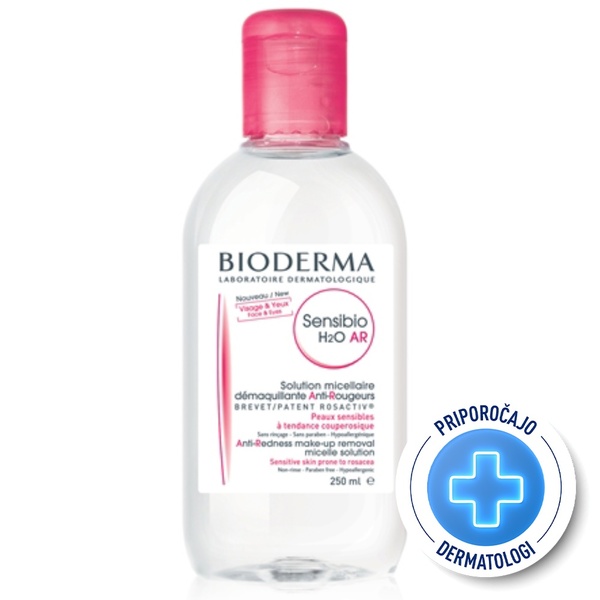 Bioderma Sensibio H2O AR, micelarni losjon za čiščenje - 250 ml