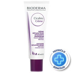 Bioderma Cicabio, pomirjajoča krema za obnavljanje kože (40 ml)