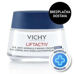 Vichy Liftactiv H.A., nočna nega za korekcijo gub in čvrsto kožo (50 ml)