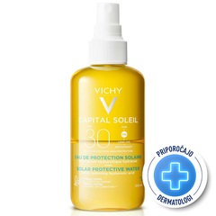 Vichy Capital Soleil, hidratantna vodica za zaščito pred soncem - ZF30 (200 ml)