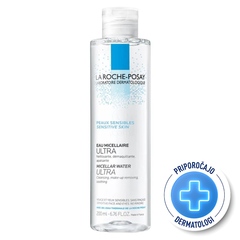 LRP Physiological Cleansers Ultra, micelarna voda za občutljivo kožo (200 ml)