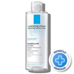 LRP Physiological Cleansers Ultra, micelarna voda za občutljivo kožo (400 ml)