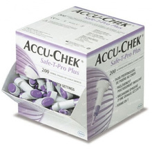Accu-Chek Safe-T-Pro Plus, 200 lancet