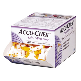 Accu-Chek Safe-T-Pro Uno, 200 lancet