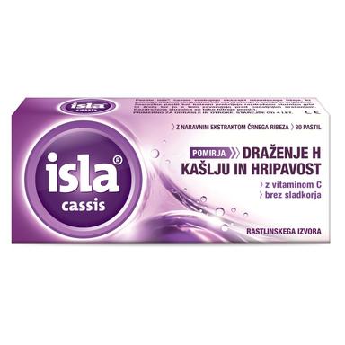 Isla cassis, pastile (30 pastil)