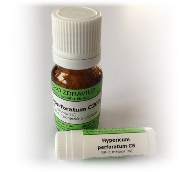 Hypericum perforatum, kroglice - 1 g (C200)