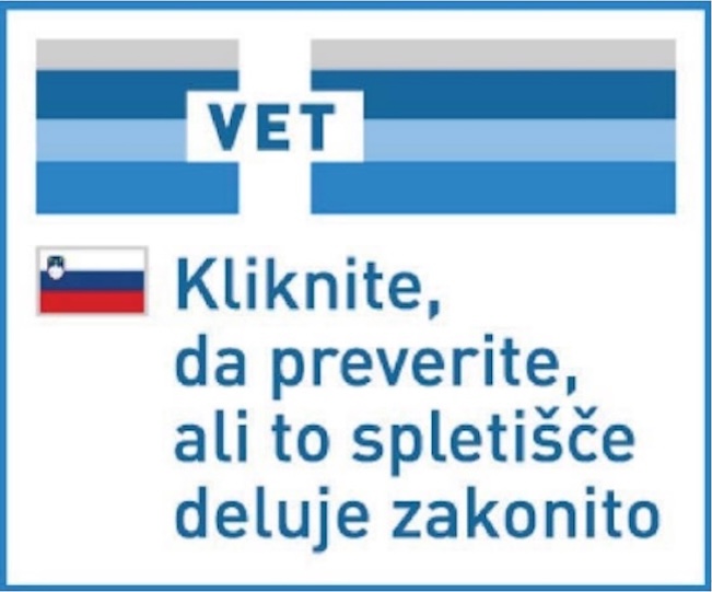 Kliknite, da preverite, ali to spletišče deluje zakonito