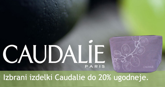 Izbrani izdelki Caudalie so vam na voljo kar 20% ugodneje!