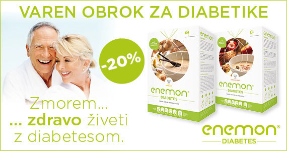 V mesecu novembru vam je Enemon diabetes na voljo 20% ugodneje!