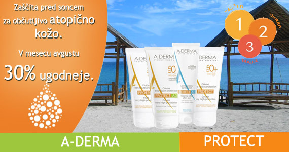 Zaščita pred soncem za občutljivo atopično kožo vam je na voljo 30% ugodneje!