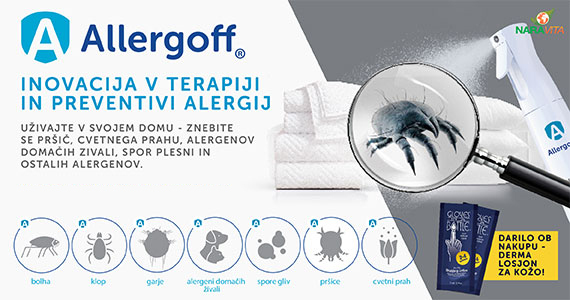Allergoff - Inovacija v terapiji in preventivi alergij.