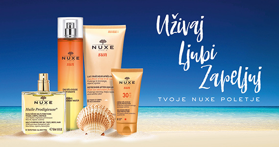 Nuxe Sun - poletni užitek za vašo kožo.