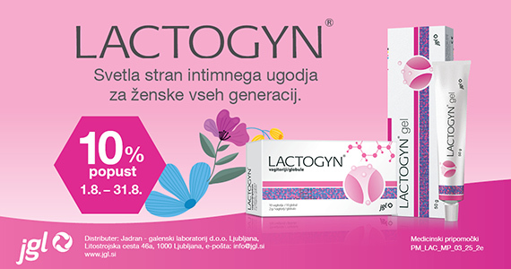 Vsi izdelki Lactogyn so vam na voljo 10% ugodneje.
