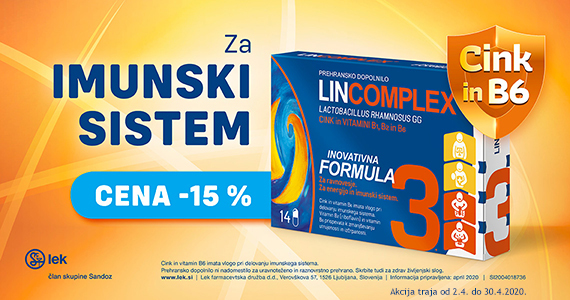 LinComplex vam je na voljo 15% ugodneje.