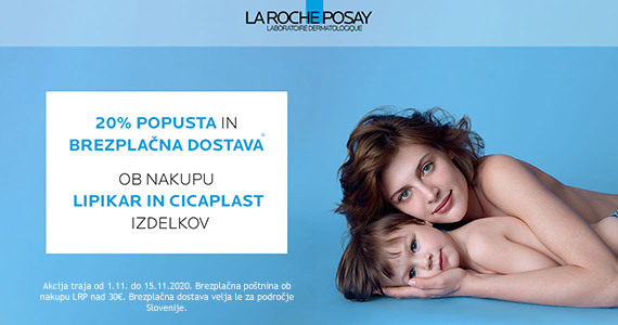 LRP Cicaplast vam je na voljo 20% ugodneje + Brezplačna poštnina ob nakupu LRP nad 30€.