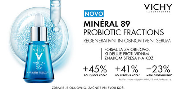 Novost na Lekarnar.com: Vichy Mineral 89 Probiotic Fractions serum (30 ml).