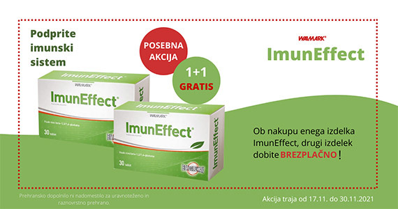 Imuneffect vam je na voljo v posebni ponudbi: dva za ceno enega.