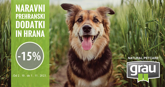 Vsi izdelki Grau so vam na voljo 15% ugodneje.