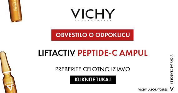 Obvestilo o odpoklicu izdelka: Vichy Liftactiv Specialist Peptide-C ampule.