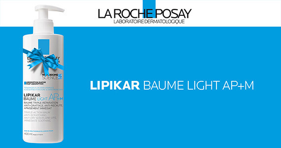 LRP Lipikar Baume AP+M Light – nov poletni izdelek za suho kožo, nagnjeno k atopiji.