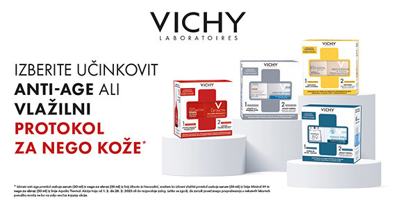 Preverite ugodno ponudbo Vichy Winter protokolov za nego kože.