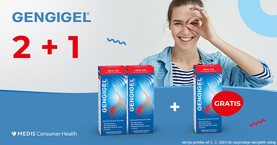 Gengigel gel za dlesni vam je na voljo v posebni paketni ponudbi.