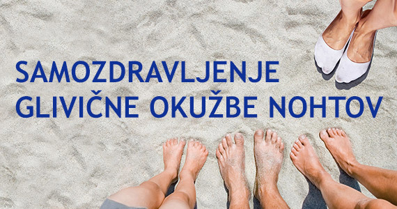 Samozdravljenje glivične okužbe nohtov - pričnite čimprej in vztrajajte.