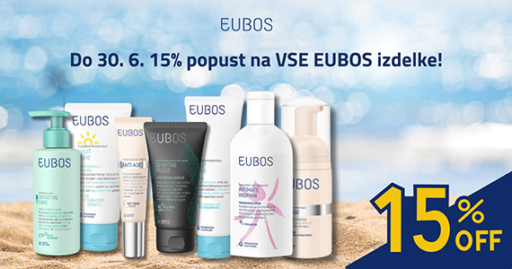 Eubos vam je na voljo 15% ugodneje