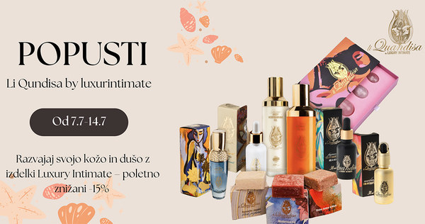 Vsi izdelki Li Quandisa so vam na voljo 15% ugodneje.